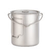 Titankopp 750 ml i titan med opphengshank
